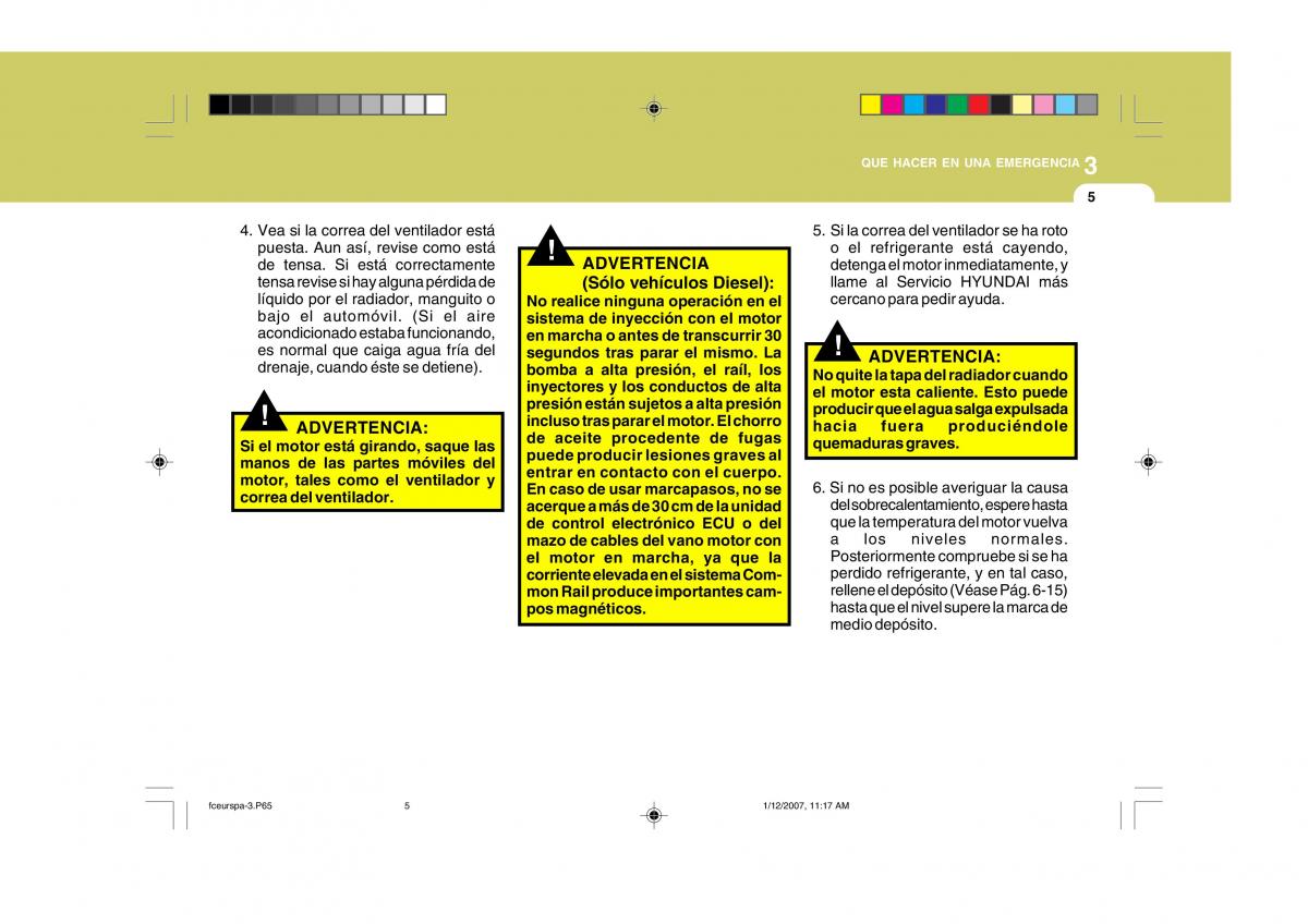 Hyundai Matrix manual del propietario / page 150