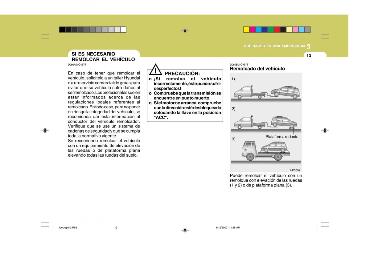 Hyundai Matrix manual del propietario / page 158