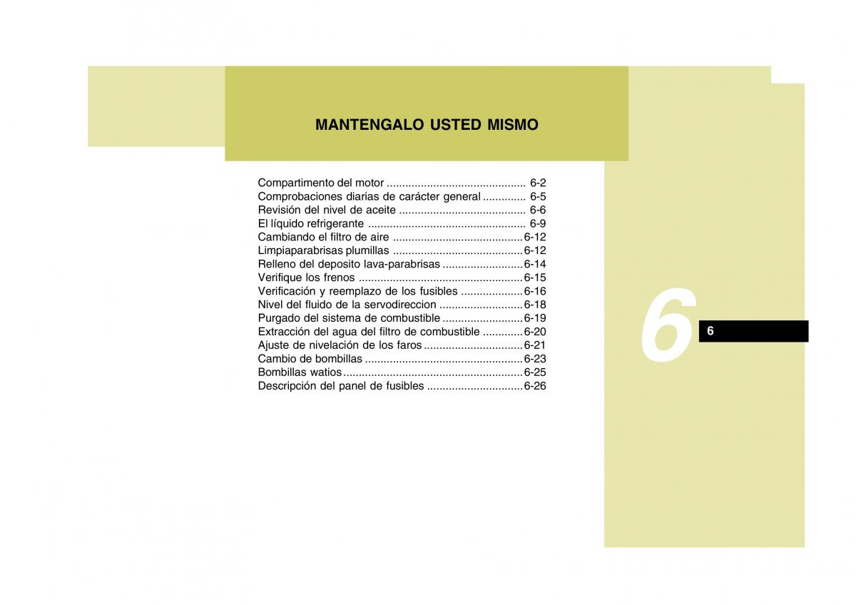 Hyundai Matrix manual del propietario / page 172