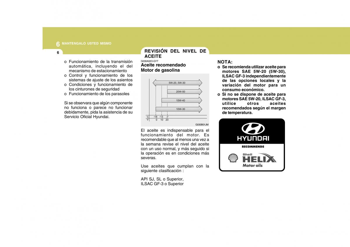 Hyundai Matrix manual del propietario / page 177