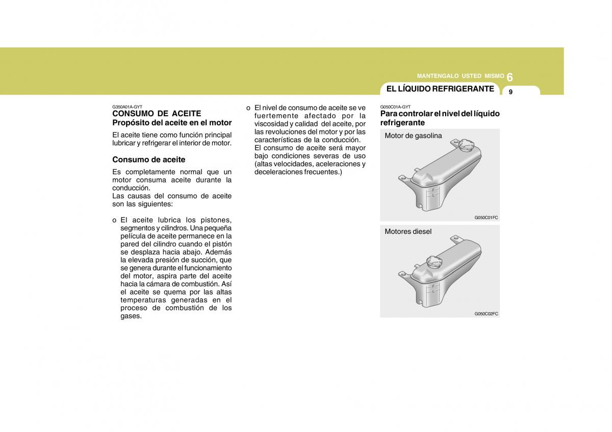 Hyundai Matrix manual del propietario / page 180