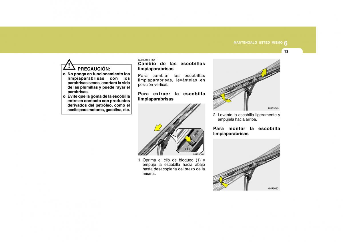 Hyundai Matrix manual del propietario / page 184