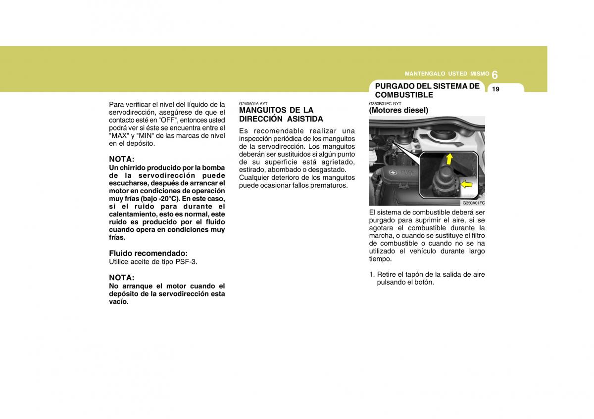 Hyundai Matrix manual del propietario / page 190