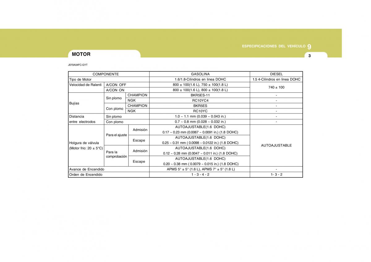 Hyundai Matrix manual del propietario / page 213