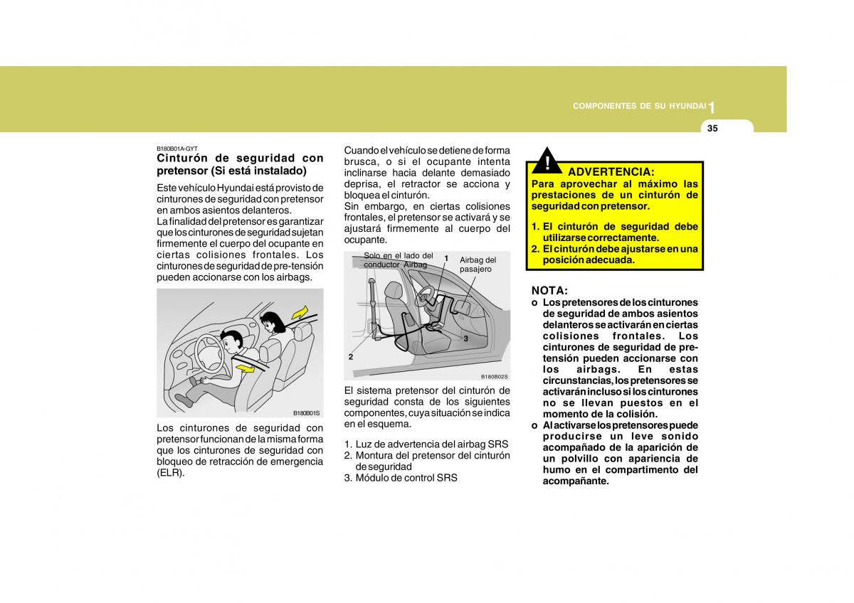 Hyundai Matrix manual del propietario / page 45