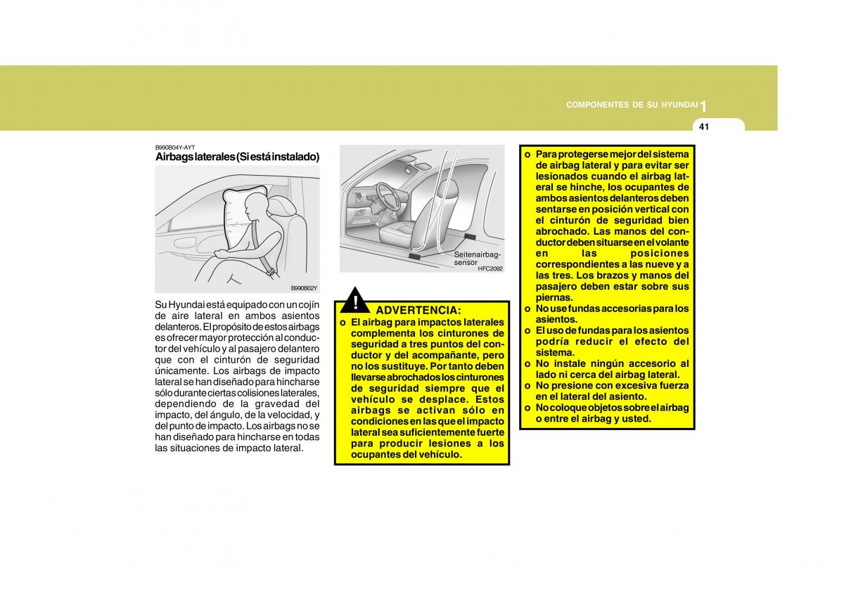 Hyundai Matrix manual del propietario / page 51