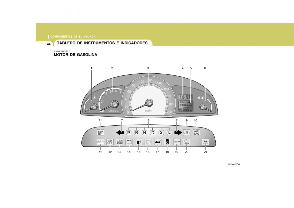 Hyundai Matrix manual del propietario / page 54