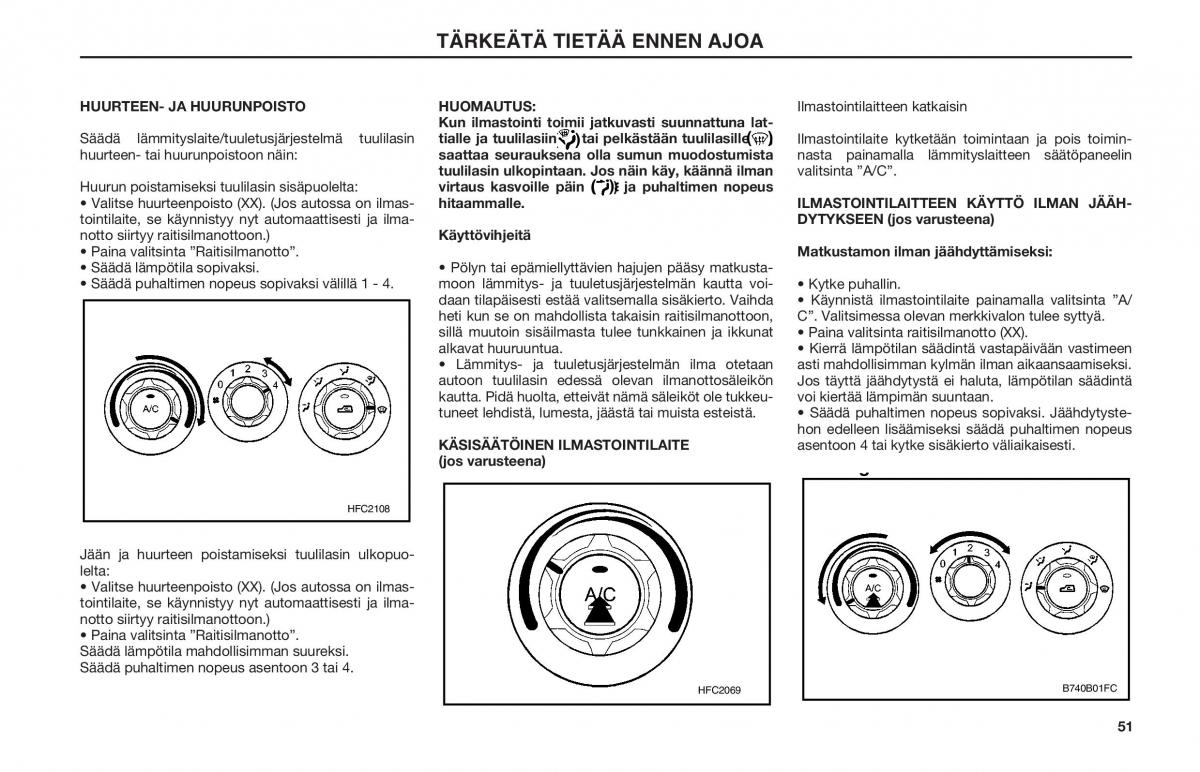 Hyundai Matrix omistajan kasikirja / page 51