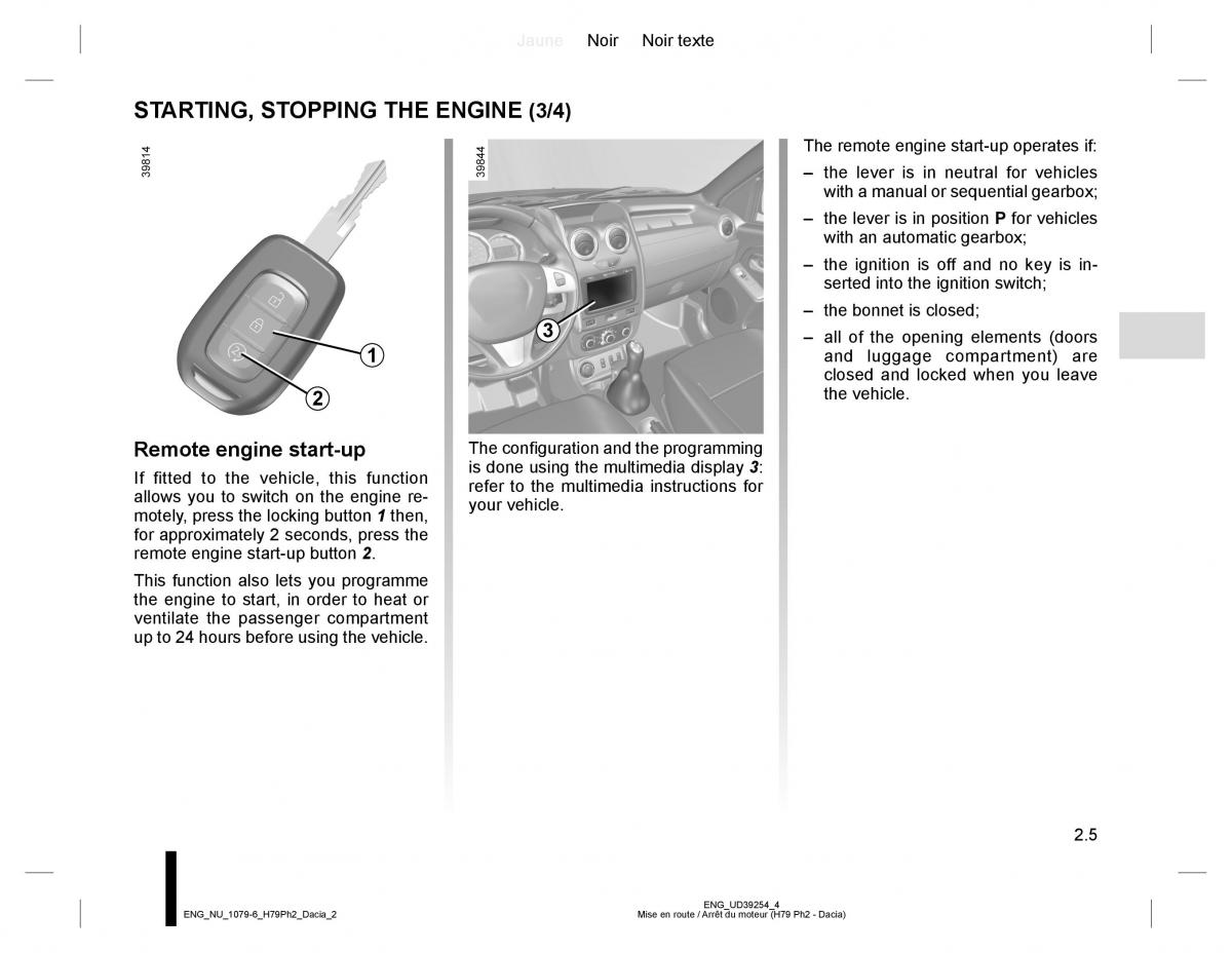 Dacia Duster owners manual / page 81