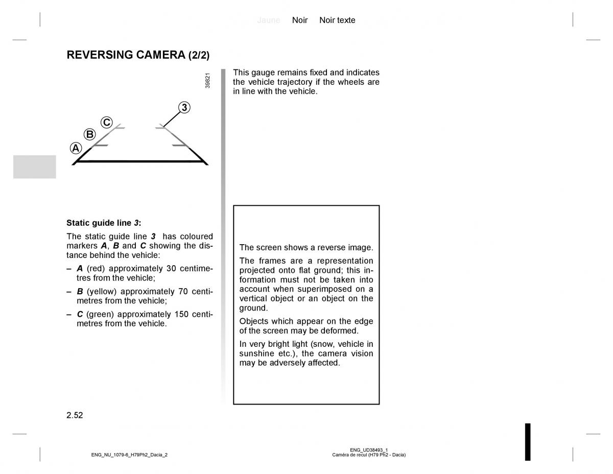 Dacia Duster owners manual / page 128