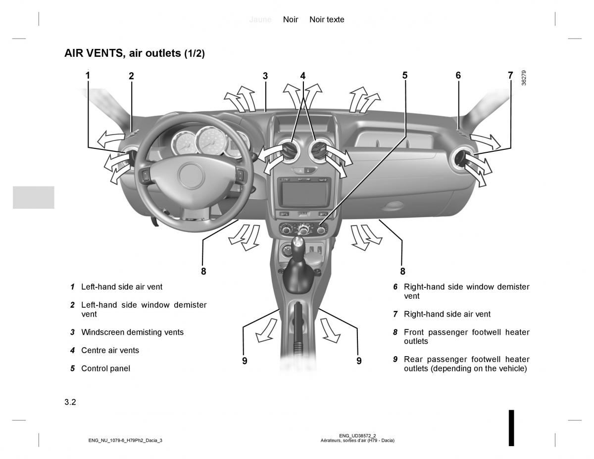 Dacia Duster owners manual / page 130