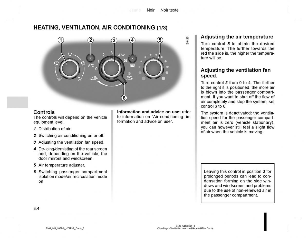 Dacia Duster owners manual / page 132