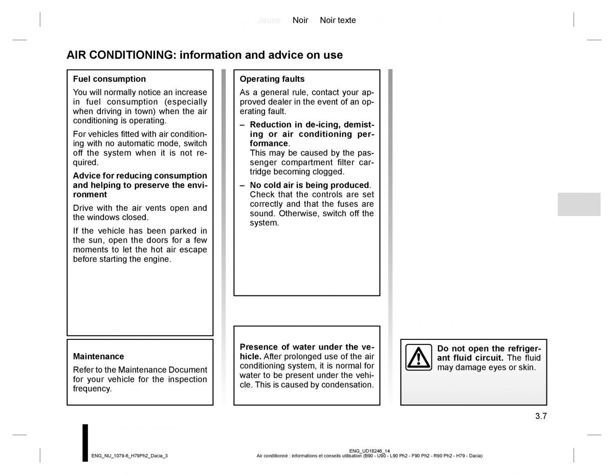 Dacia Duster owners manual / page 135