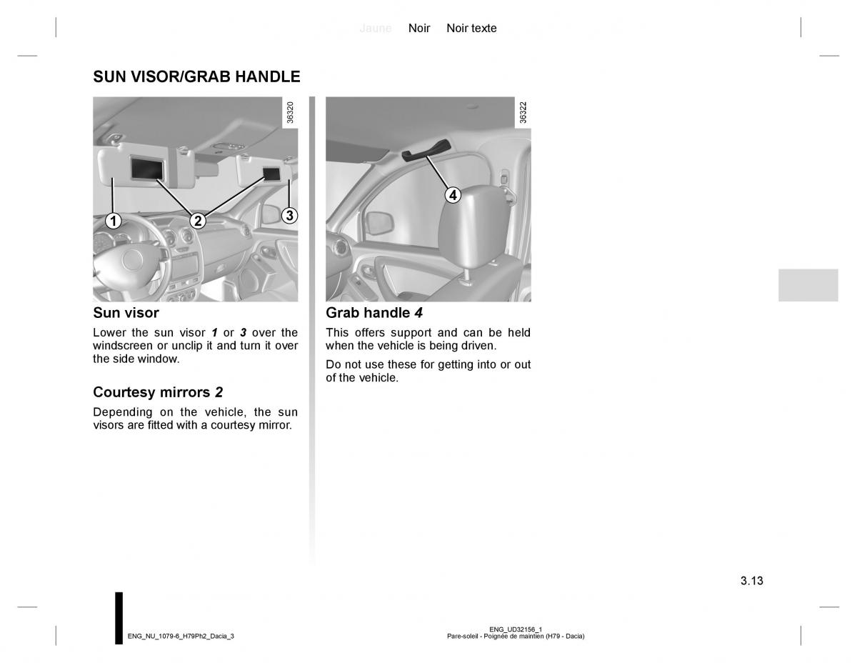 Dacia Duster owners manual / page 141