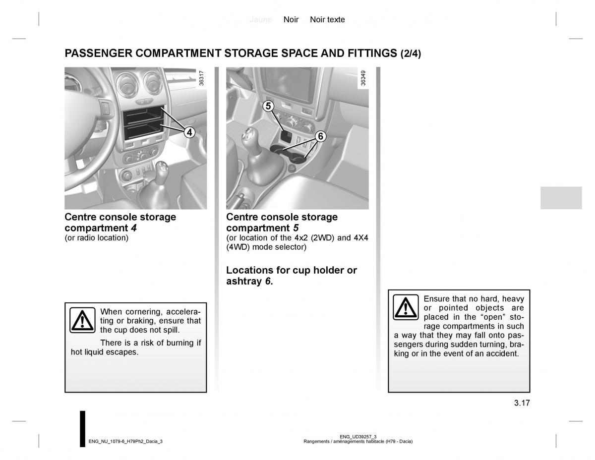 Dacia Duster owners manual / page 145