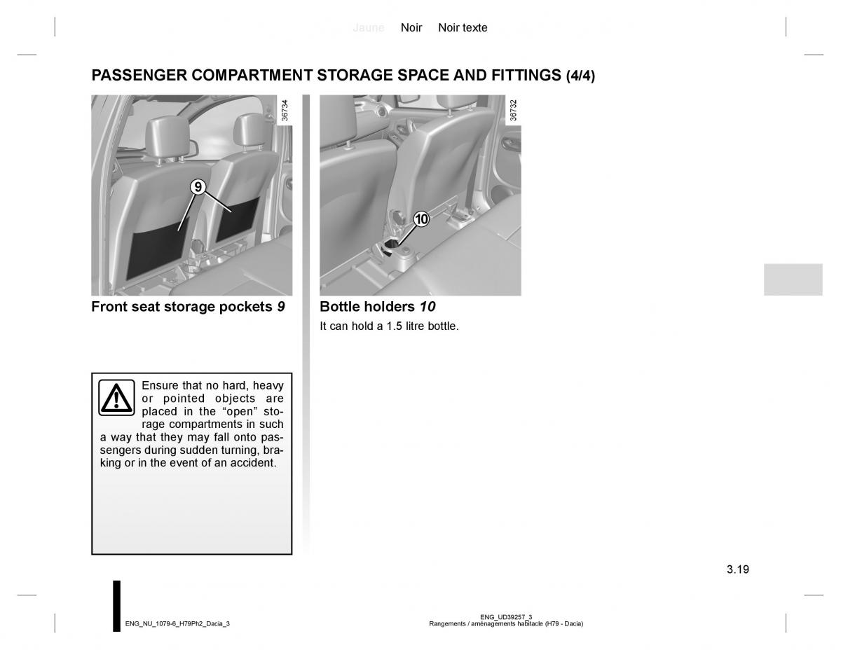 Dacia Duster owners manual / page 147