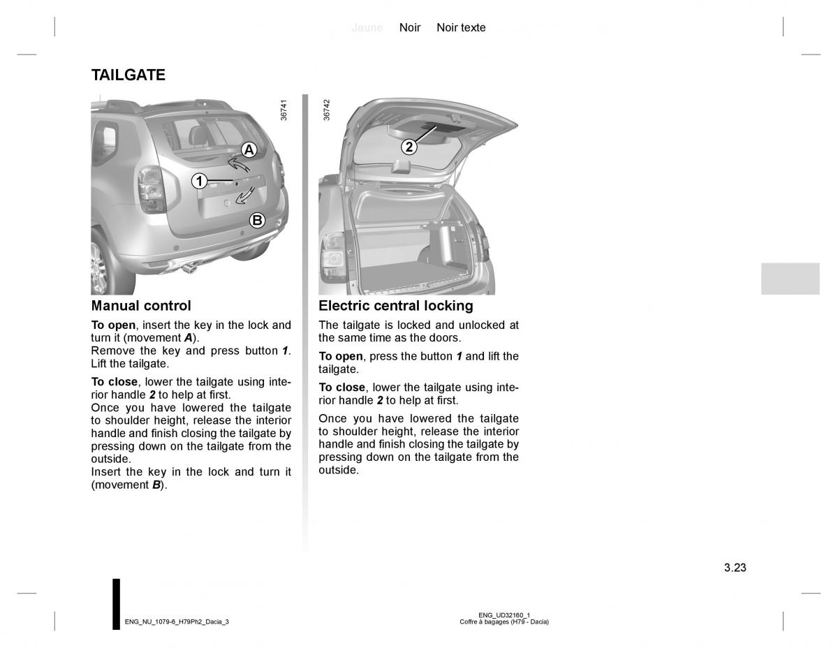 Dacia Duster owners manual / page 151