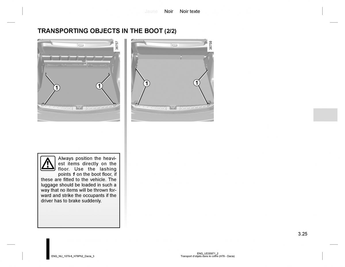 Dacia Duster owners manual / page 153