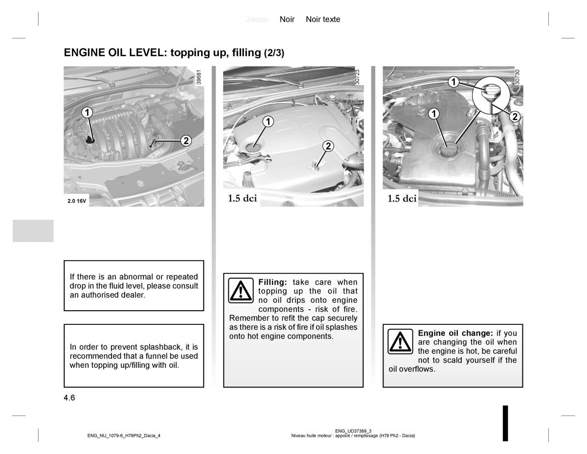 Dacia Duster owners manual / page 164