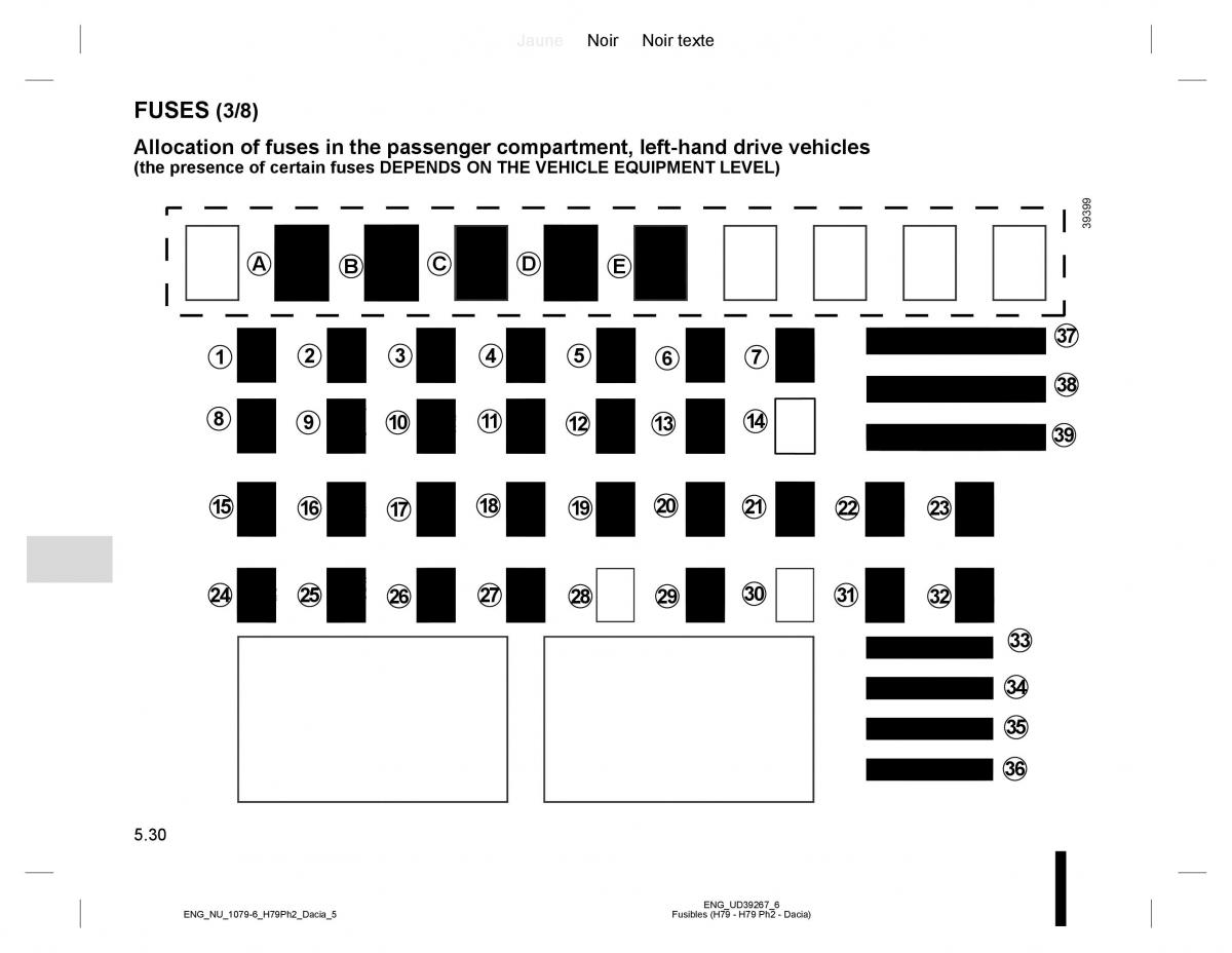 Dacia Duster owners manual / page 208