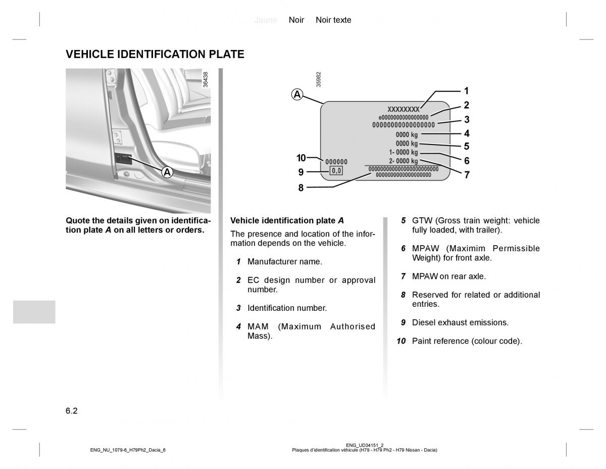 Dacia Duster owners manual / page 230