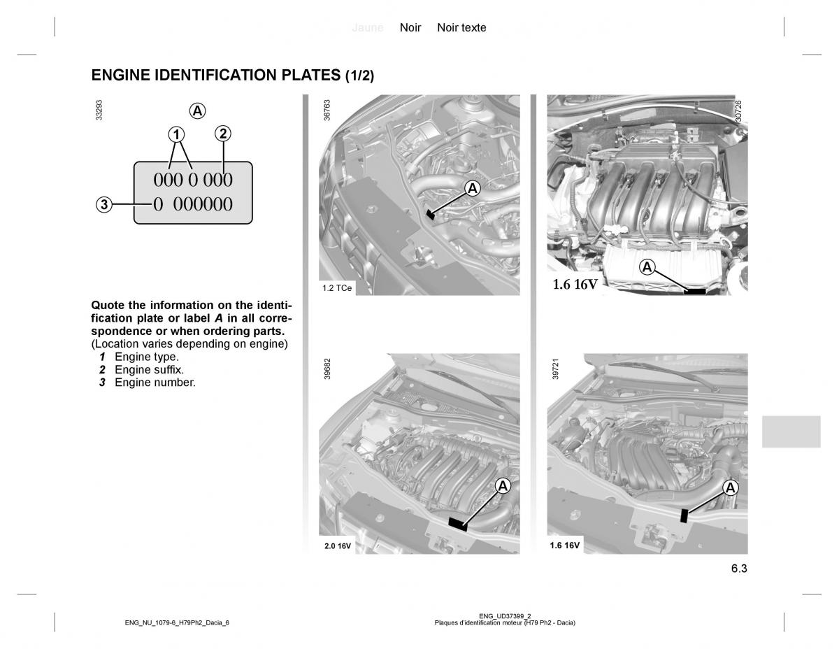 Dacia Duster owners manual / page 231