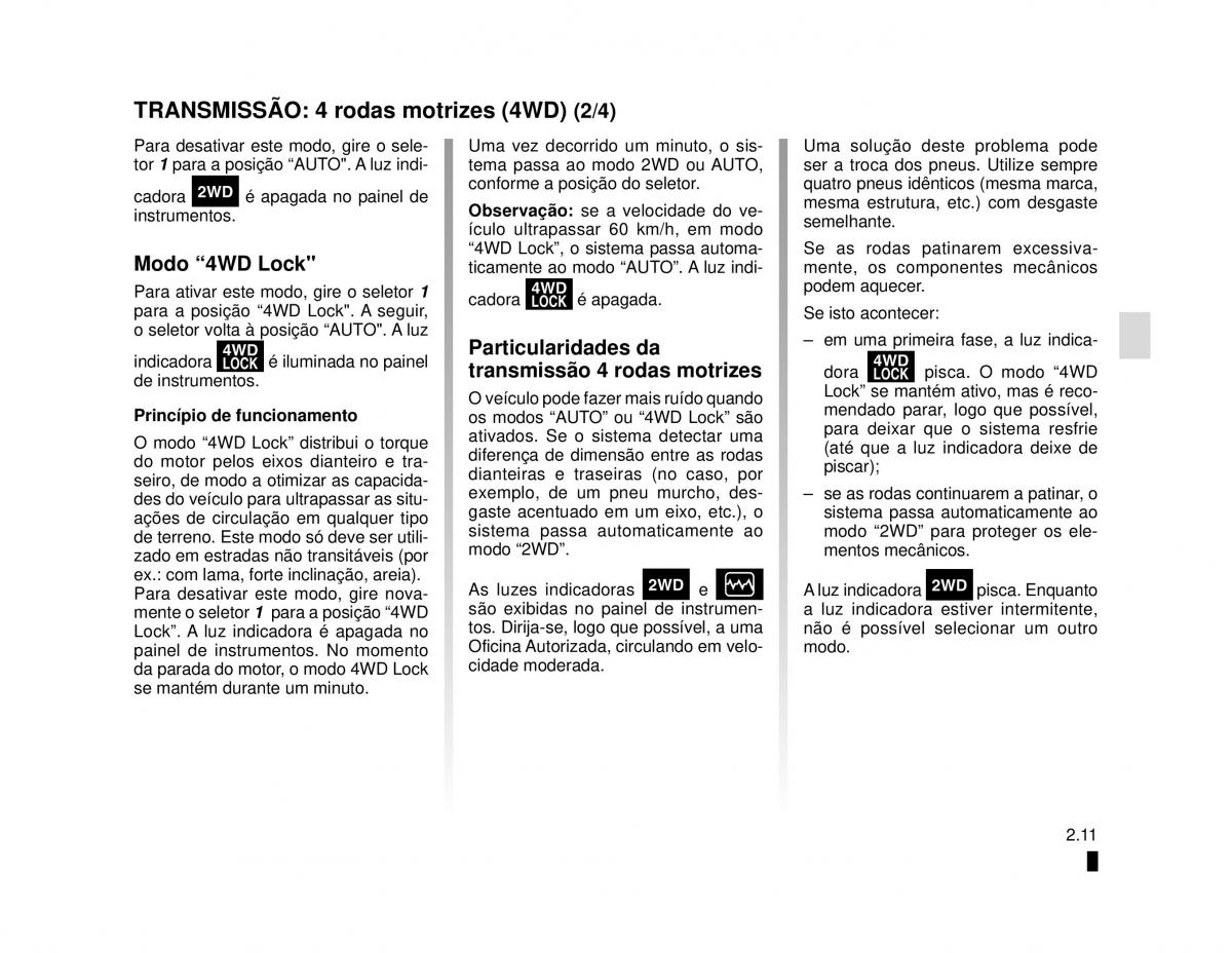 manual  Dacia Duster manual del propietario / page 61