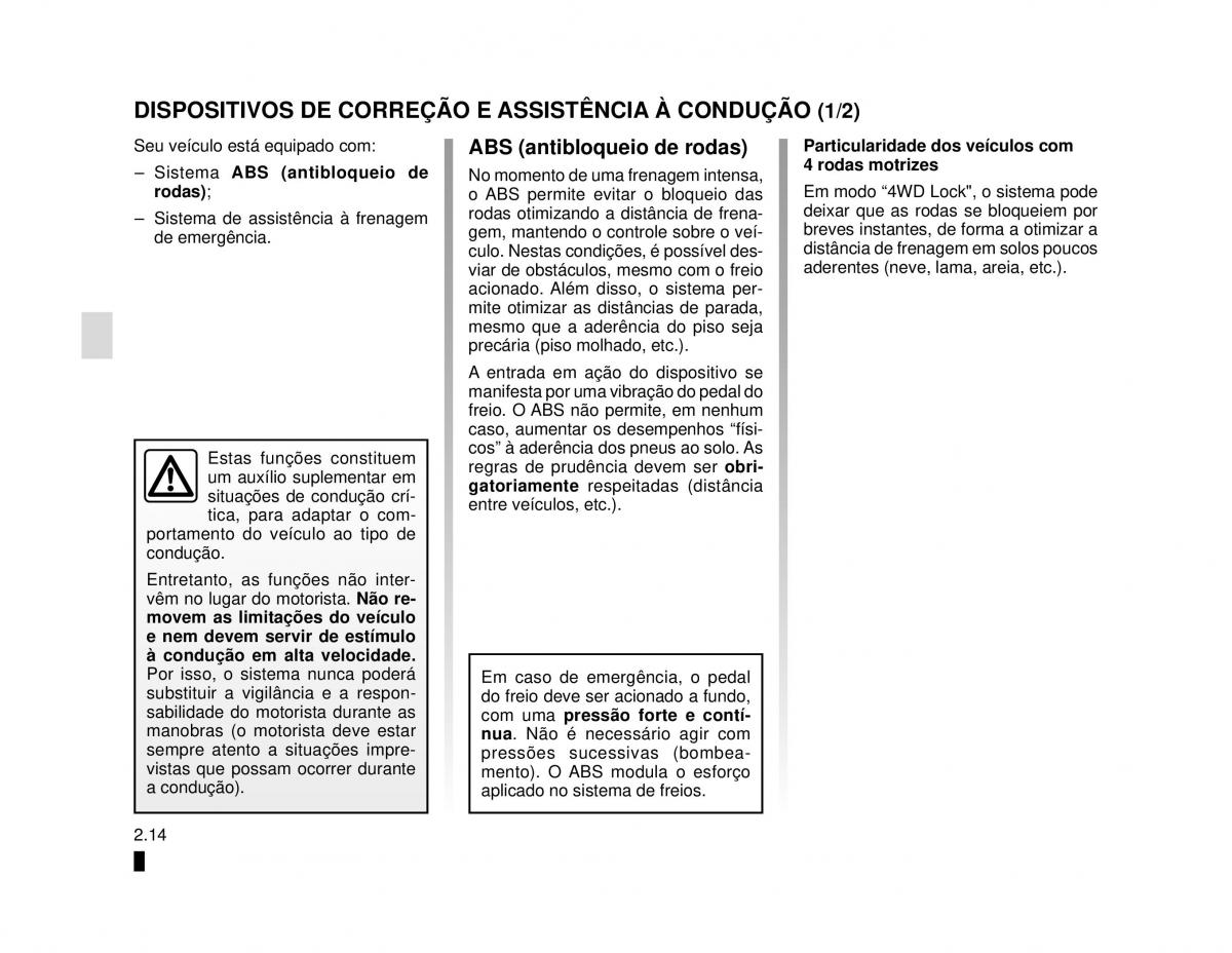 Dacia Duster manual del propietario / page 64