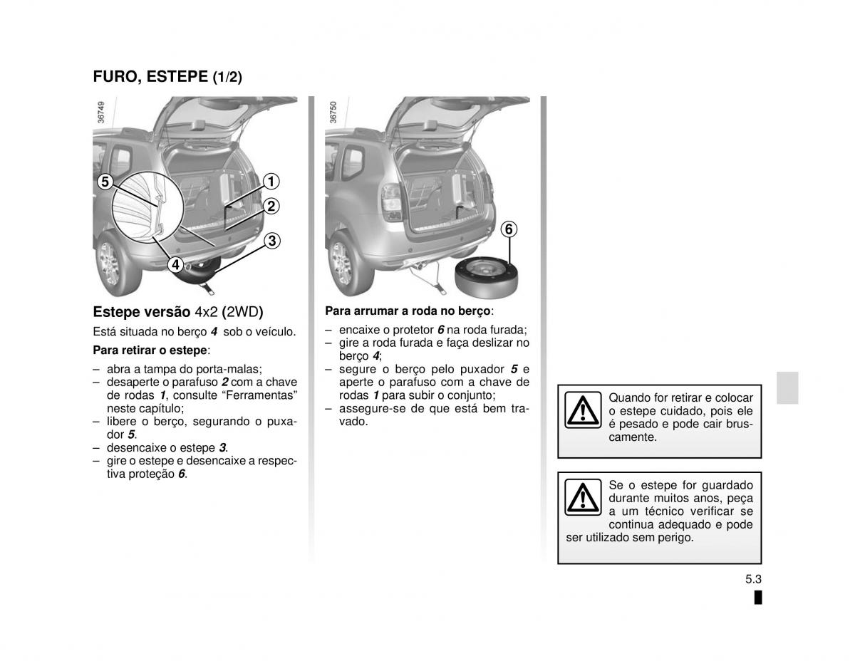 manual  Dacia Duster manual del propietario / page 119