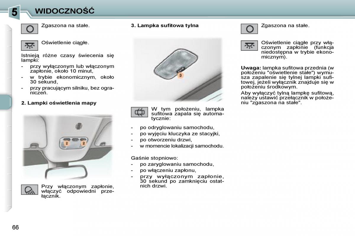 Peugeot 307 CC instrukcja obslugi / page 67