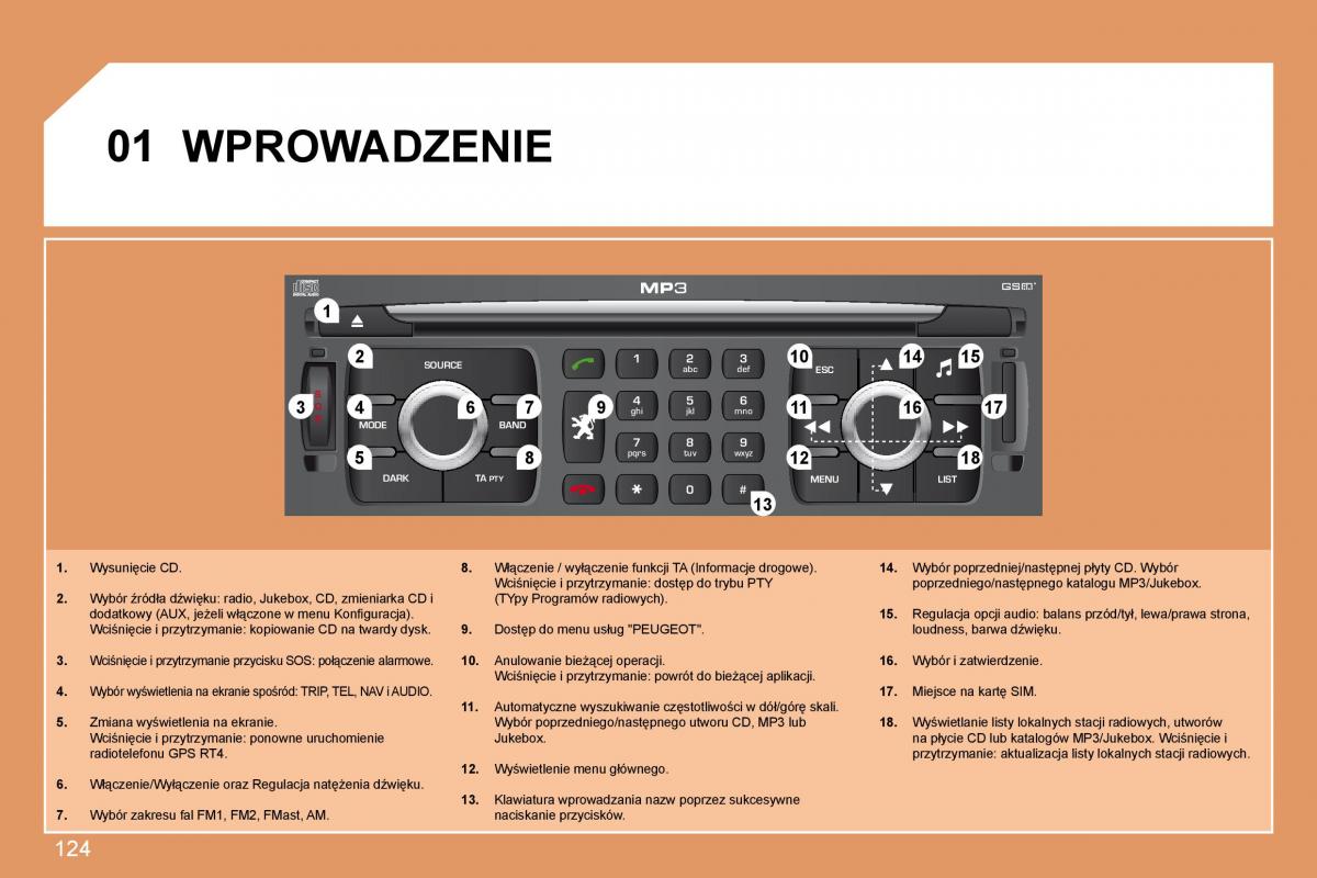 Peugeot 307 CC instrukcja obslugi / page 127