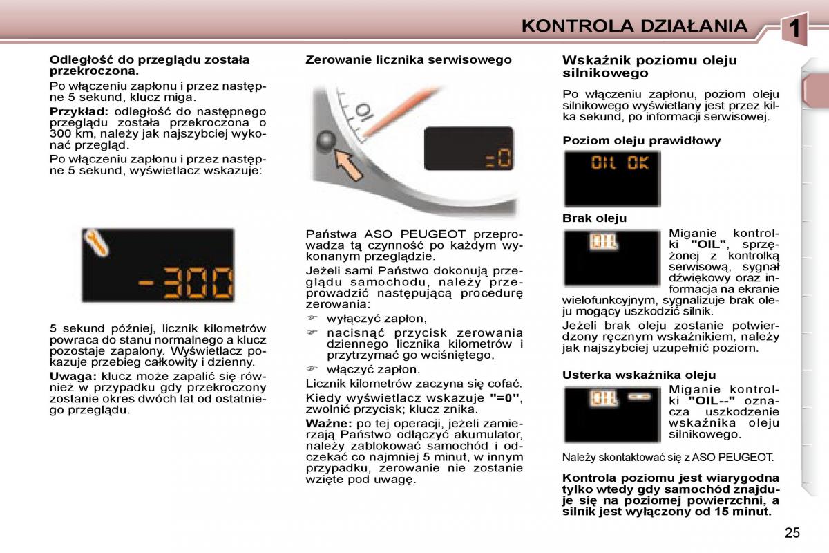 Peugeot 307 CC instrukcja obslugi / page 23