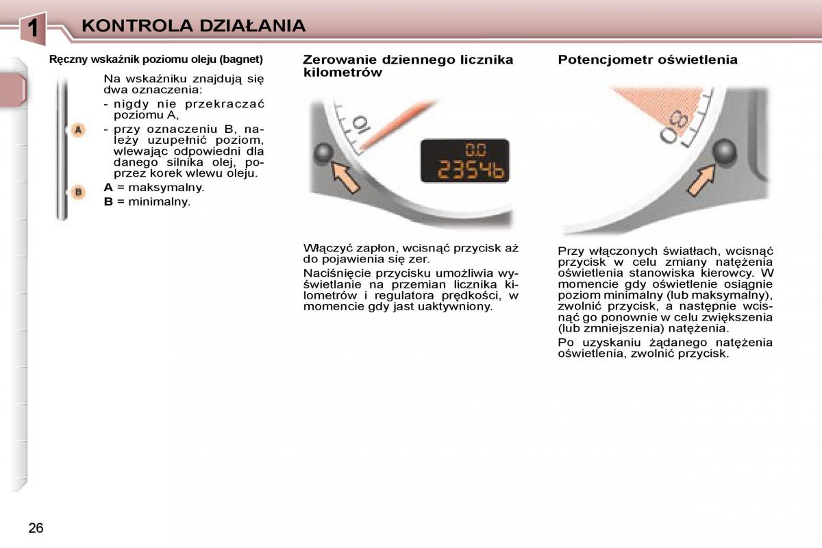 Peugeot 307 CC instrukcja obslugi / page 24