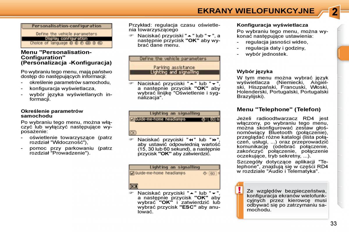 Peugeot 307 CC instrukcja obslugi / page 31