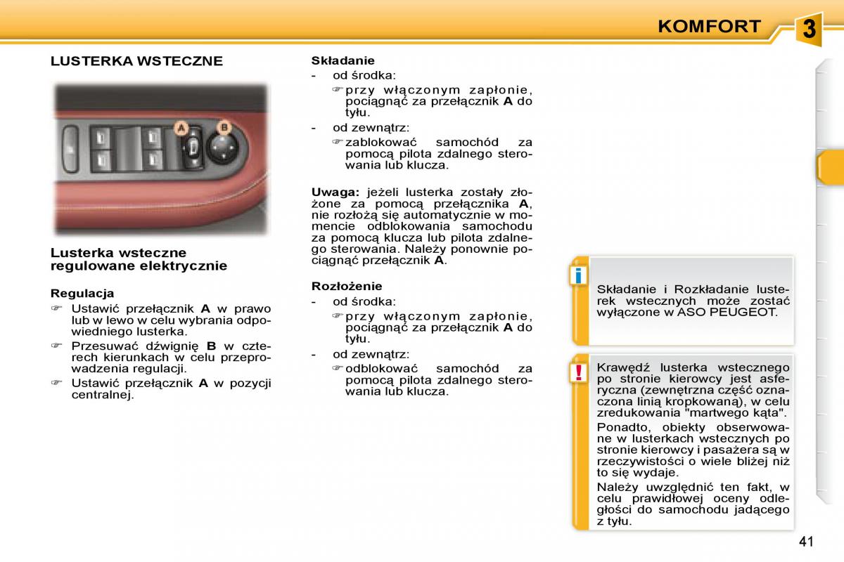 Peugeot 307 CC instrukcja obslugi / page 39