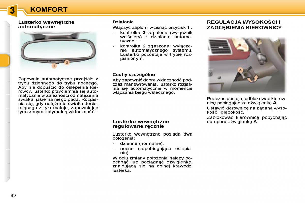 Peugeot 307 CC instrukcja obslugi / page 40