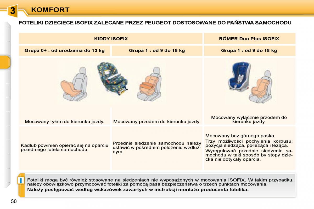 Peugeot 307 CC instrukcja obslugi / page 49