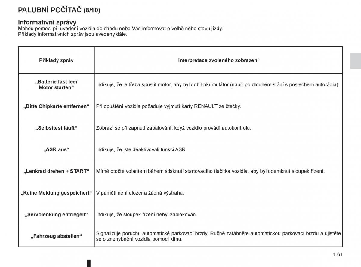 Renault Fluence navod k obsludze / page 67