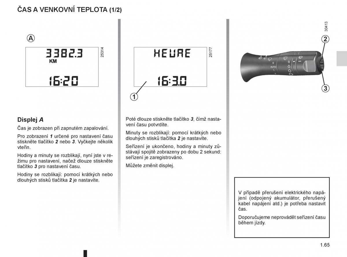 Renault Fluence navod k obsludze / page 71