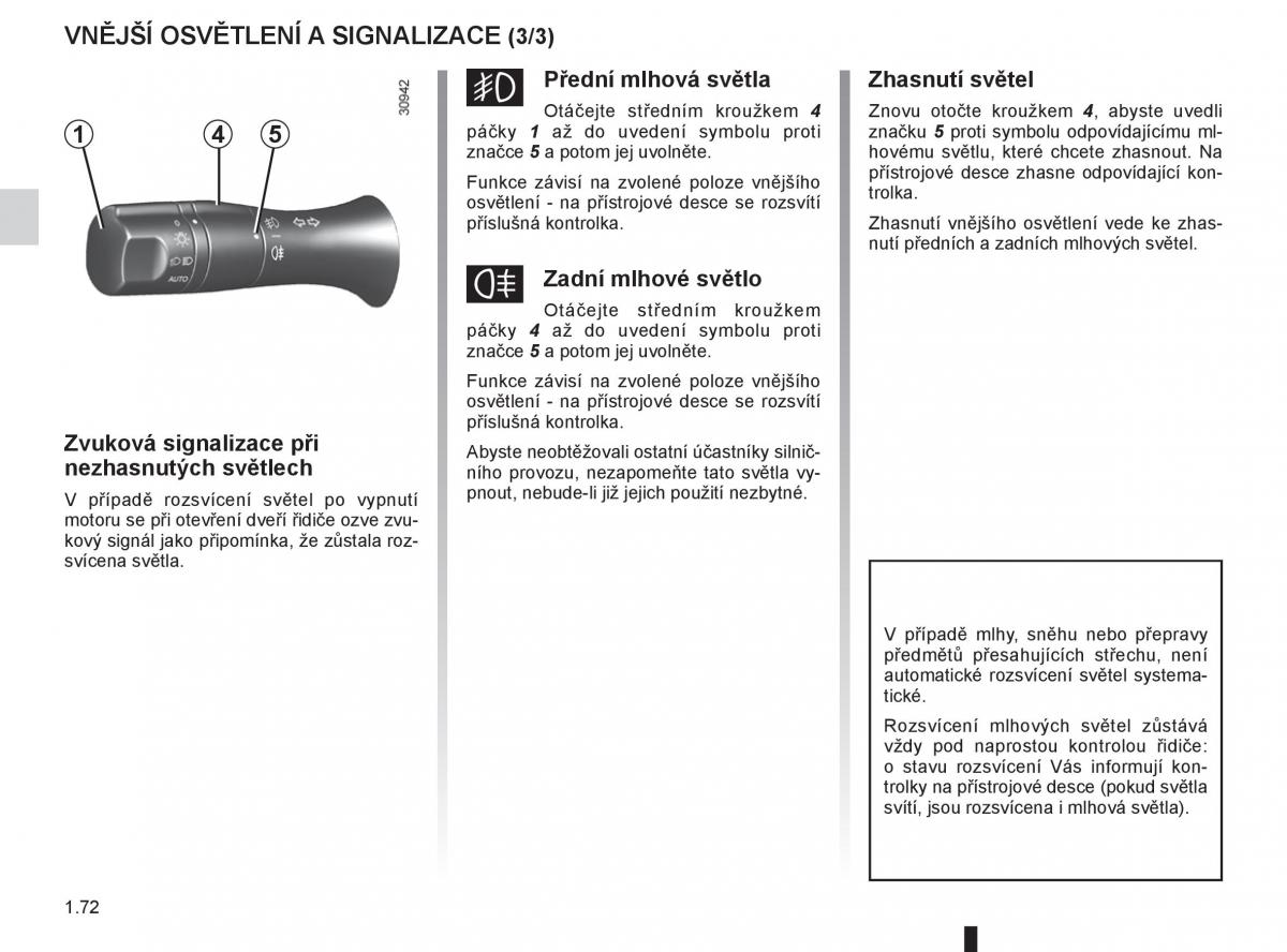 Renault Fluence navod k obsludze / page 78