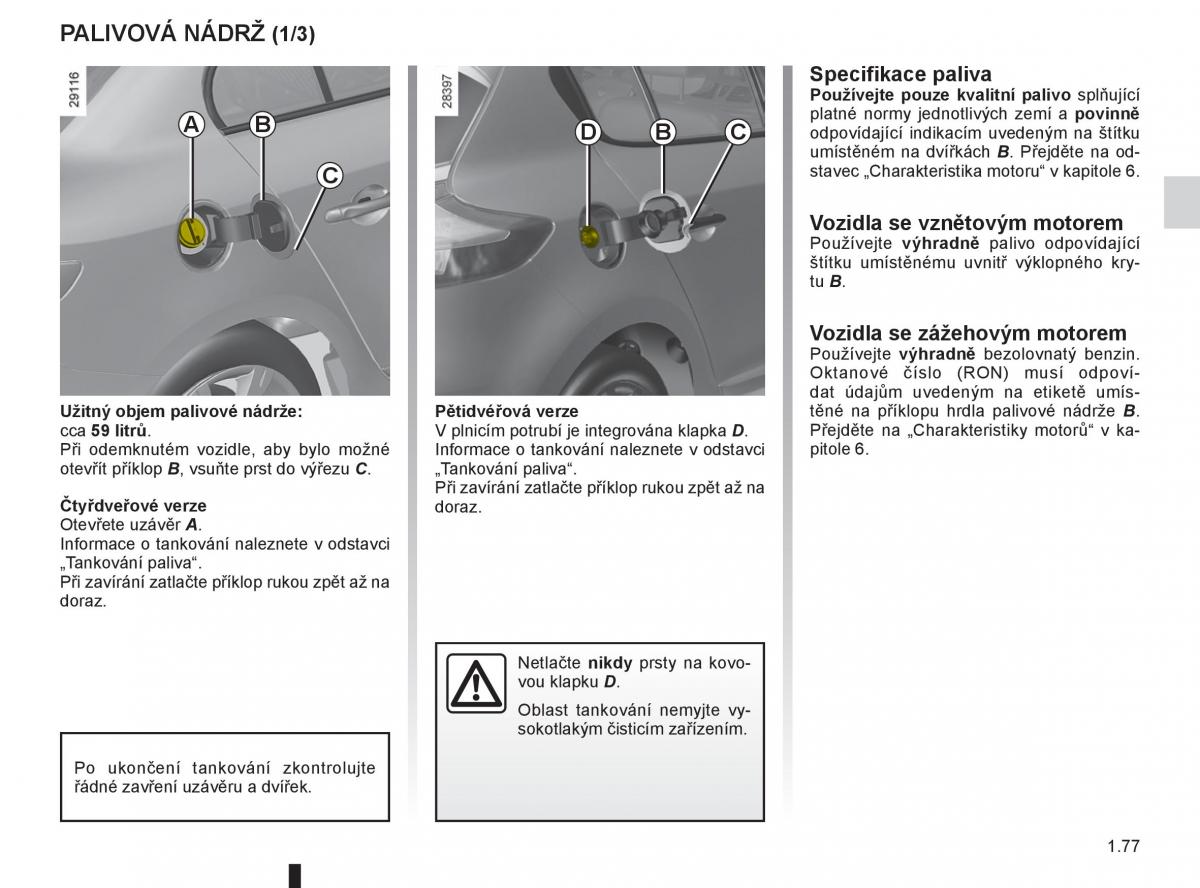 Renault Fluence navod k obsludze / page 83