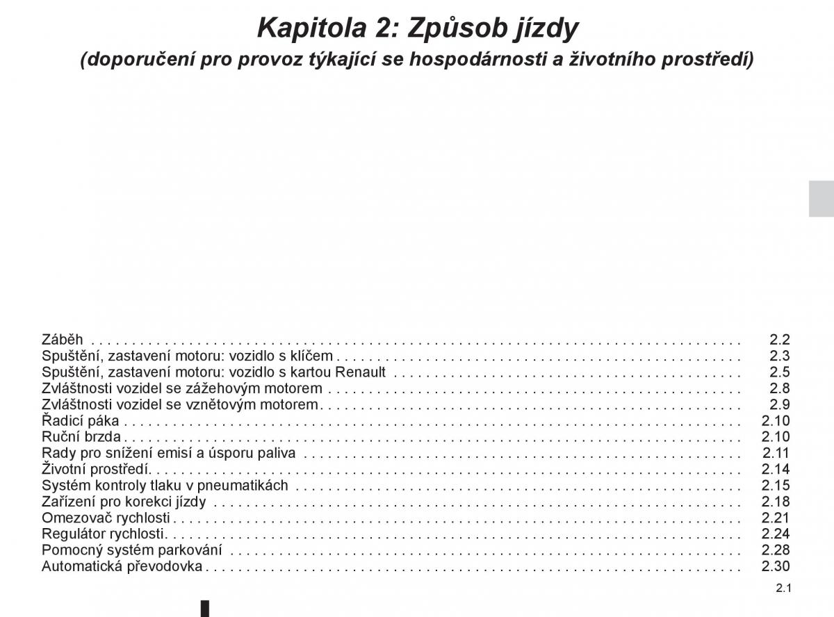 Renault Fluence navod k obsludze / page 87