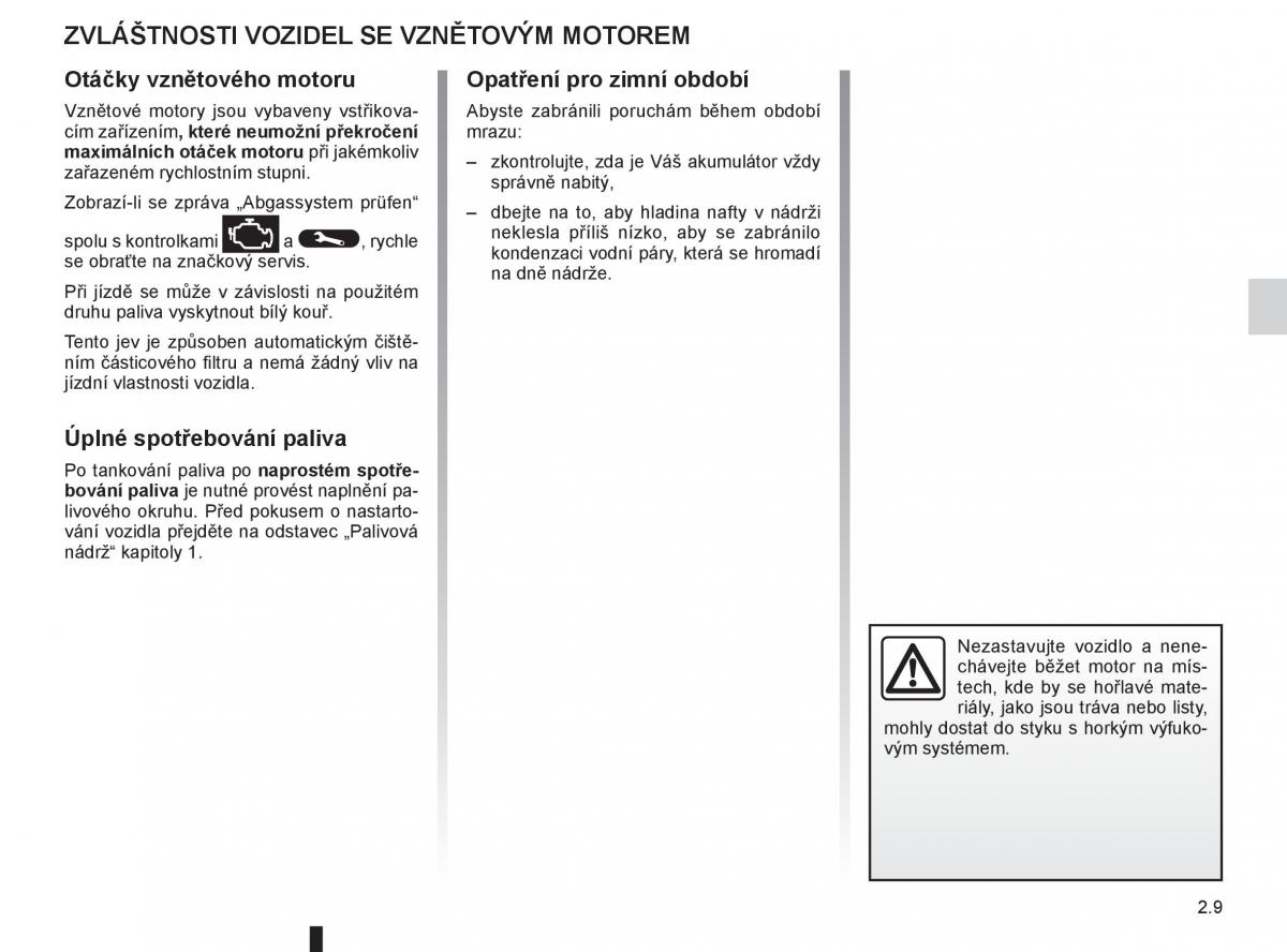 Renault Fluence navod k obsludze / page 95