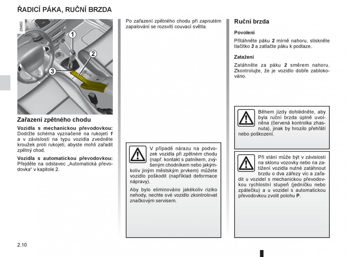 Renault Fluence navod k obsludze / page 96