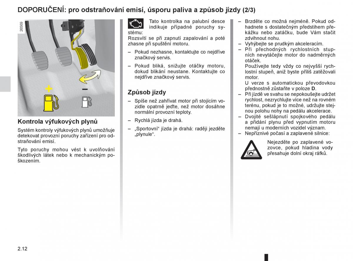 Renault Fluence navod k obsludze / page 98