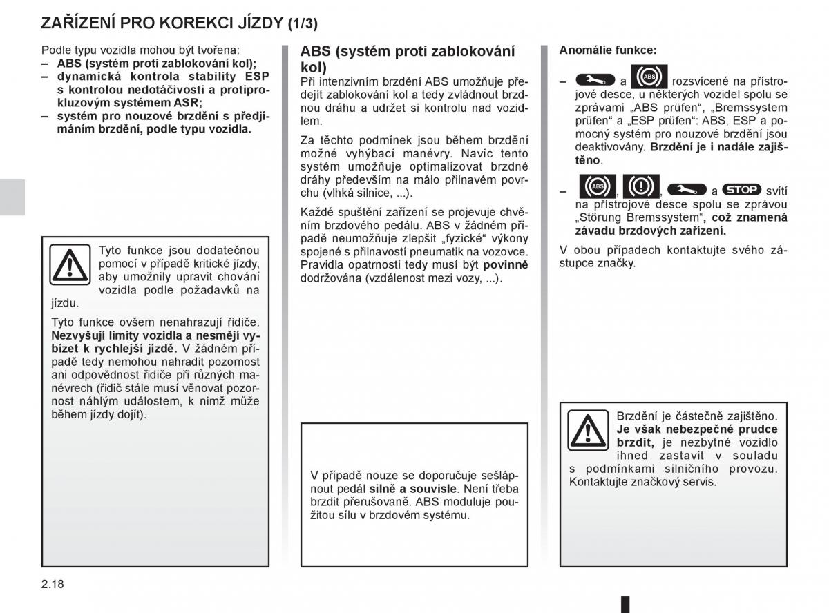 Renault Fluence navod k obsludze / page 104