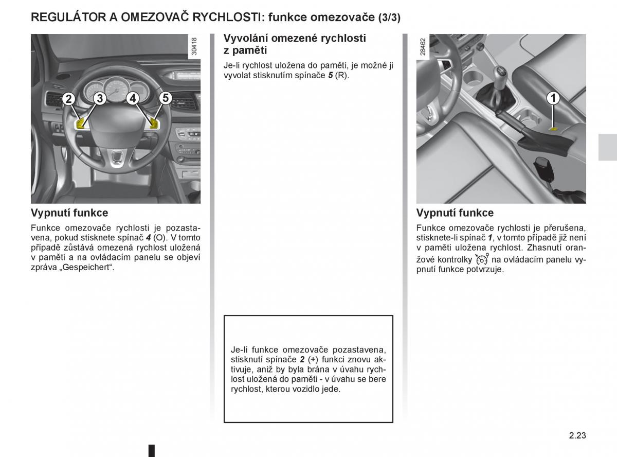 Renault Fluence navod k obsludze / page 109