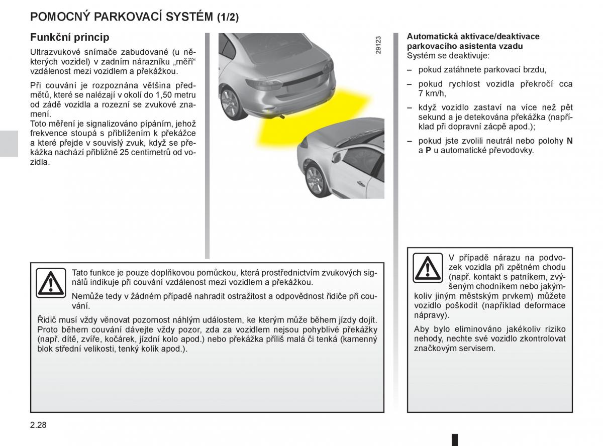 Renault Fluence navod k obsludze / page 114