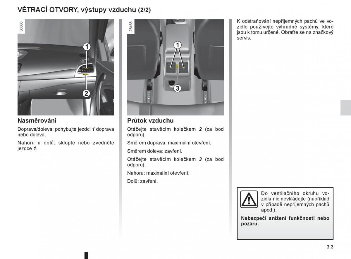 Renault Fluence navod k obsludze / page 121