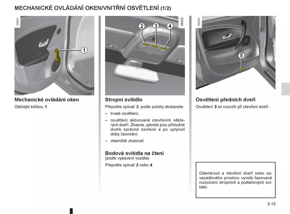 Renault Fluence navod k obsludze / page 133